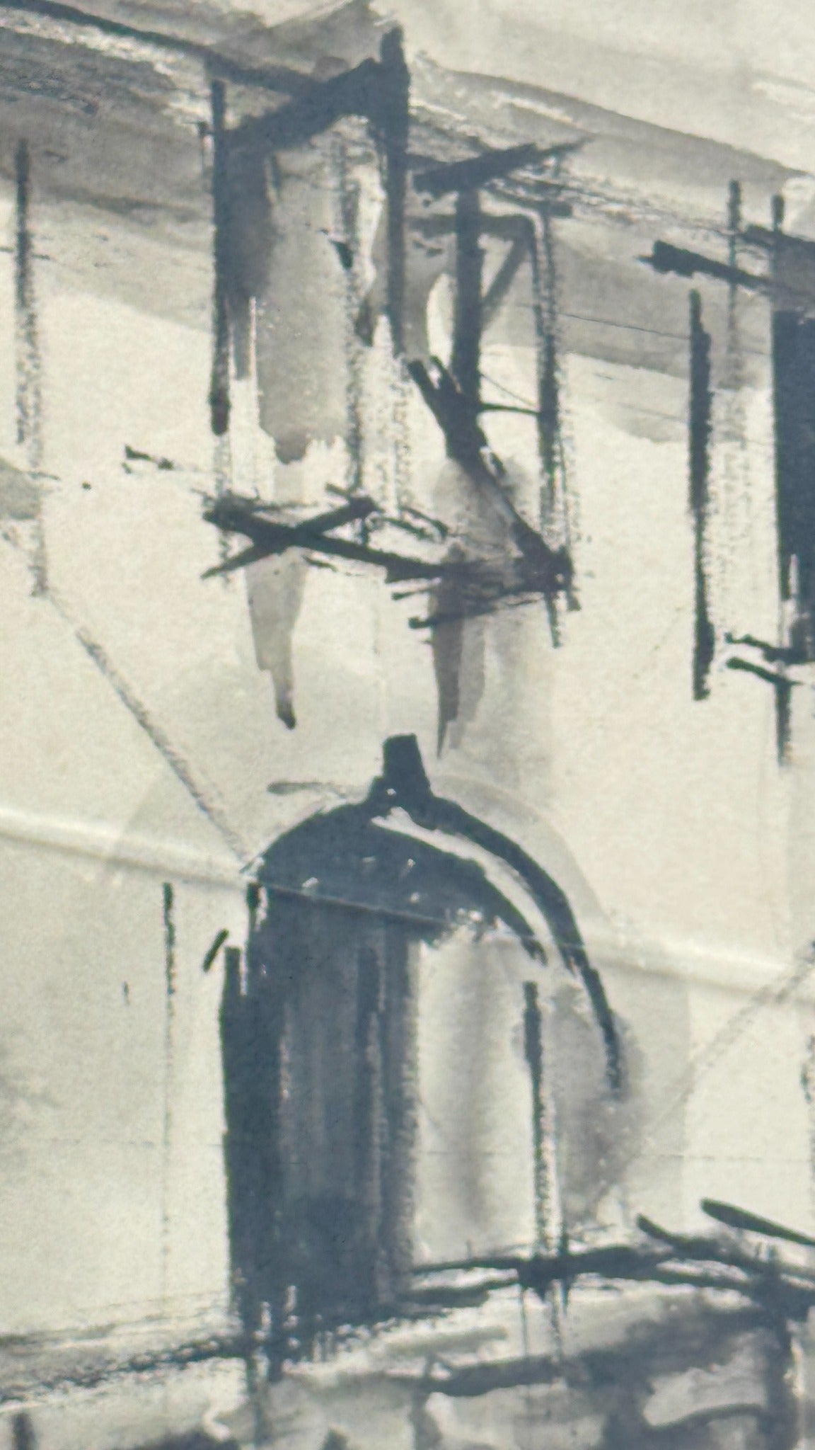 Vue de ruelle – détail architectural