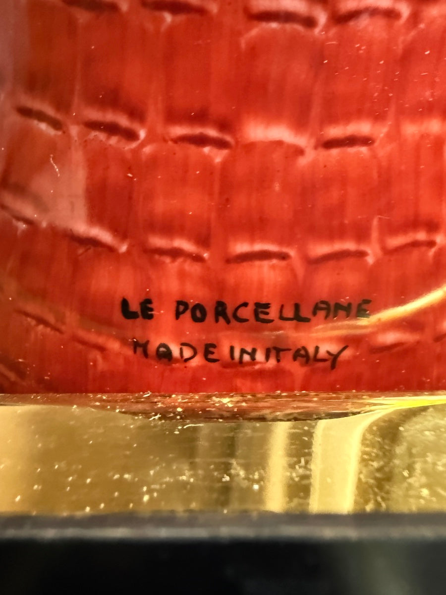 Lampe canard en porcelaine Manifattura Porcellane Artistiche Florence – vue 8