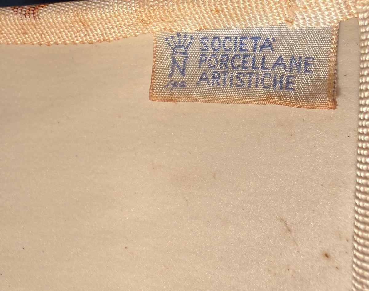 Lampe canard en porcelaine Manifattura Porcellane Artistiche Florence – vue 9