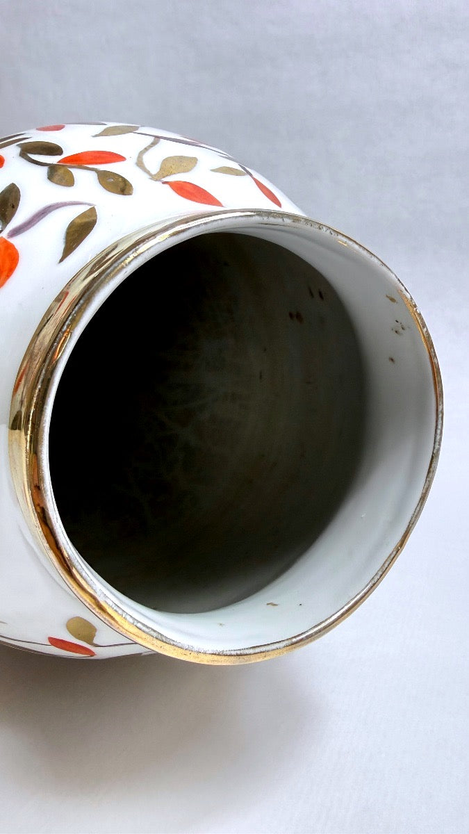 Limoges, grand vase en porcelaine décoré par Pierre Caffin, 1951 – vue 6