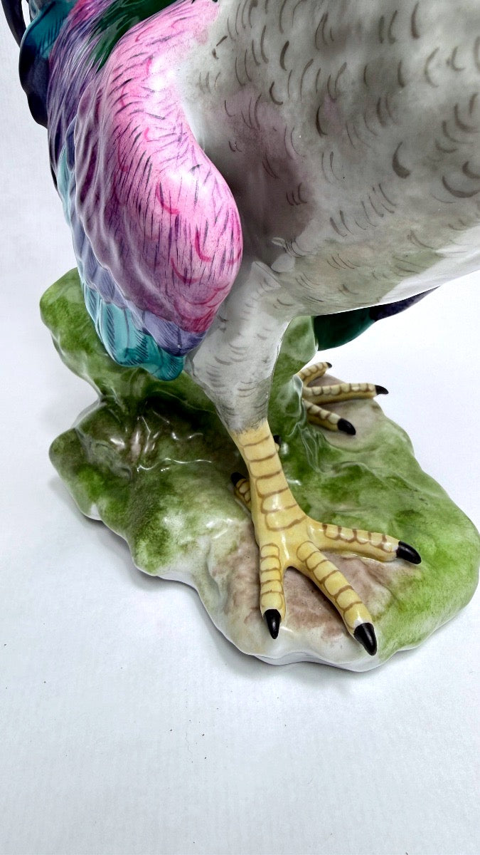 Limoges, grand coq en porcelaine d'art – vue 7
