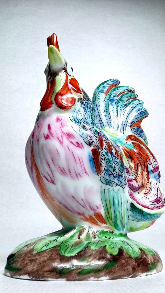 Limoges, Coq en porcelaine Pastaud-Coquet – vue 2