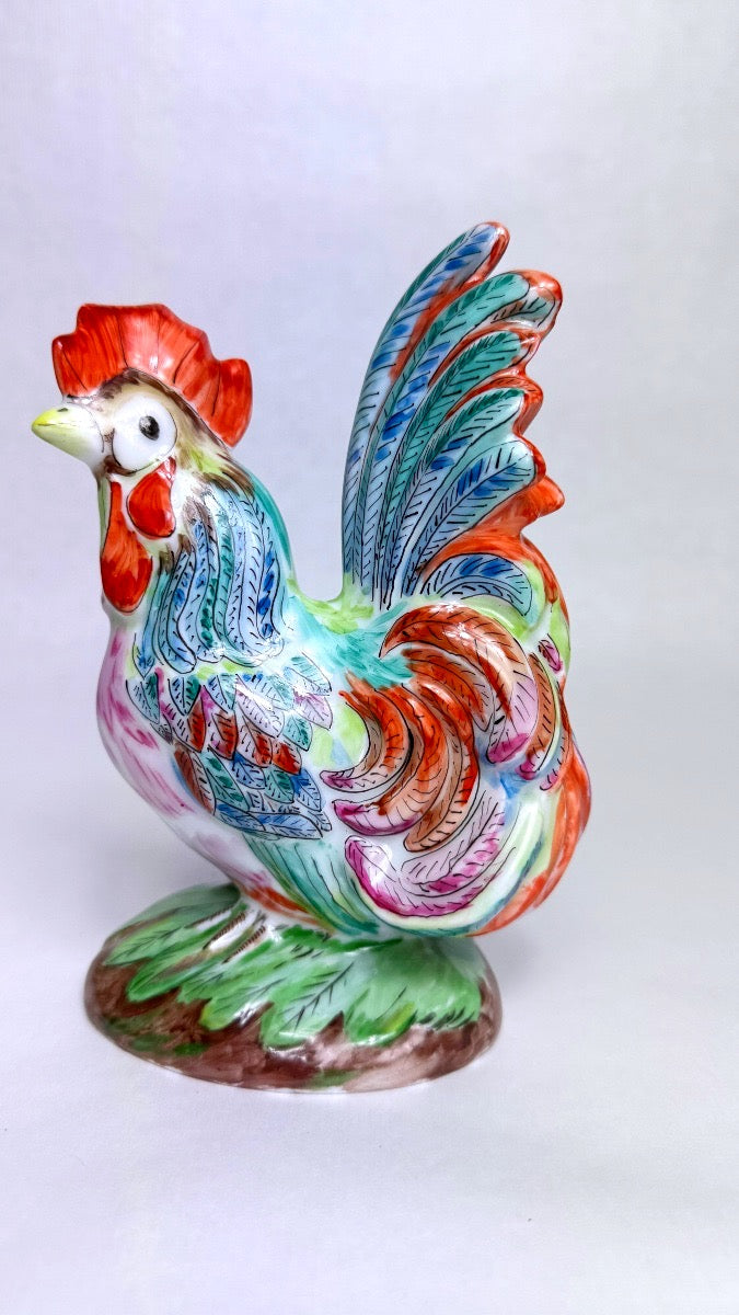 Limoges, Coq en porcelaine Pastaud-Coquet – vue 3