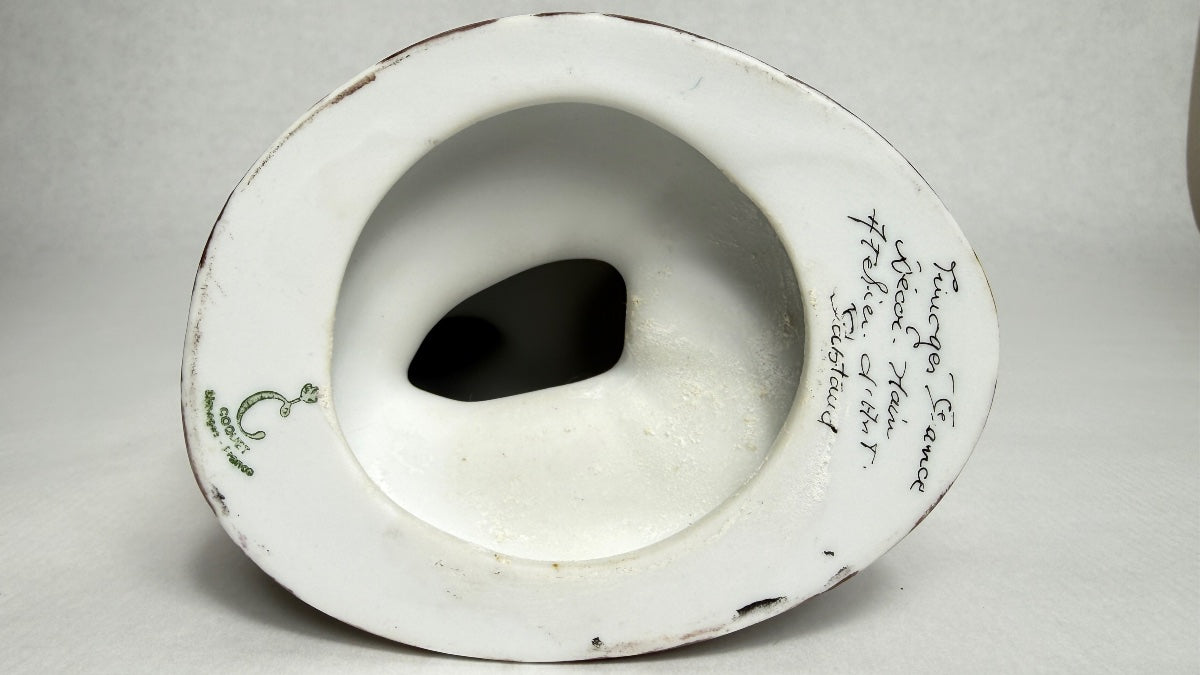 Limoges, Coq en porcelaine Pastaud-Coquet – vue 9