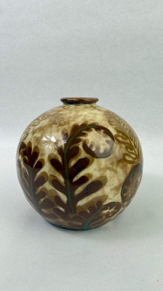 Camille Tharaud Limoges vase boule modèle Fougères — photo 1